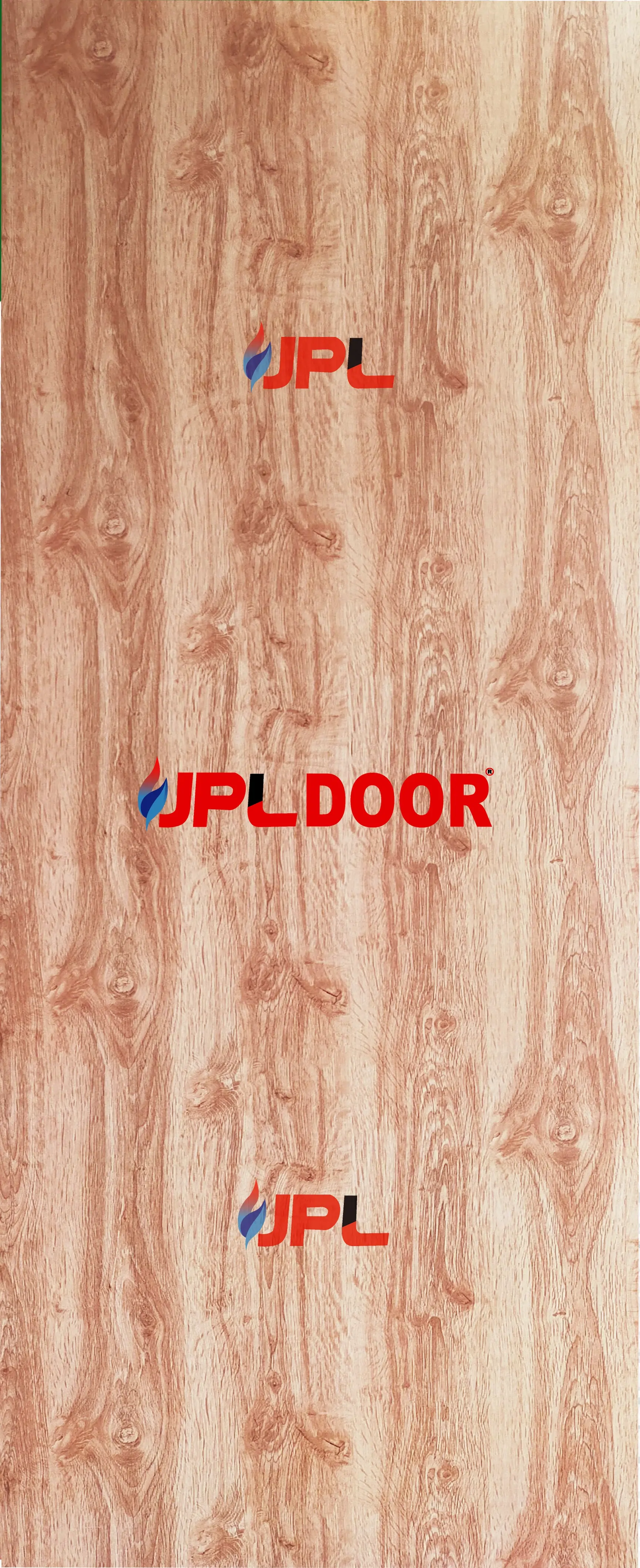 WPC WOODEN TEXTURE DOOR FRAME WITH SHUTTER JPL-WPC-1007